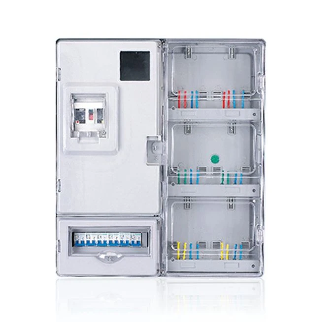 17-Single Phase Six Meters House Electronic Meter Box 17-Single Phase Six Meters House Electronic Meter Box