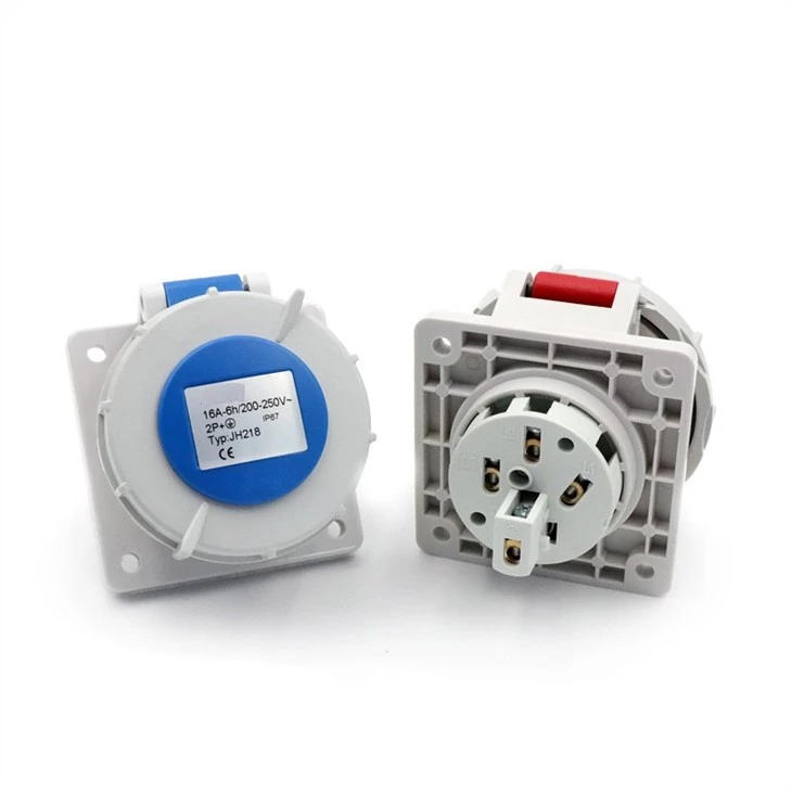 3 Phase Industrial Socket 32a Industrial Plug IP67 380v 415v