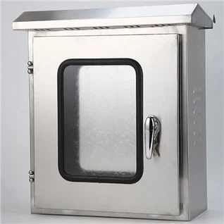 Stainless Steel Enclosures With Slope